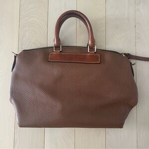 Dooney & Bourke Chestnut Leather Tote
